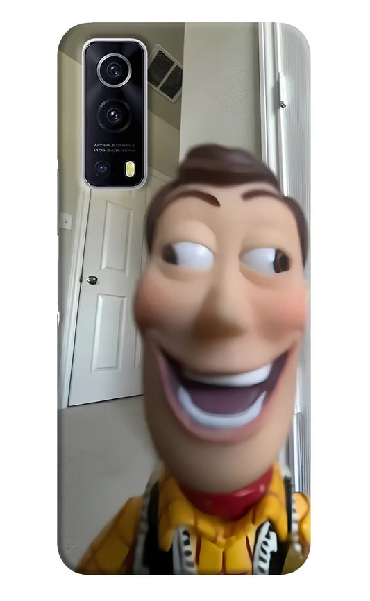 Side Eye Woody iQOO Z3 5G Hard Case Back Cover by Casekaro