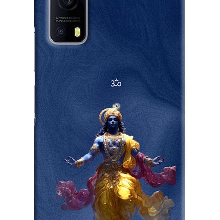 Cosmic Krishna iQOO Z3 5G Hard Case Back Cover by Casekaro