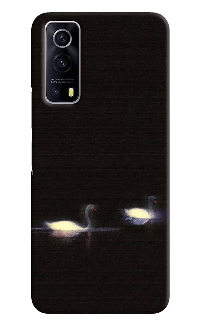 Silent Swans iQOO Z3 5G Hard Case Back Cover by Casekaro