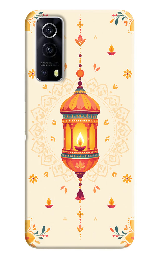Golden Lantern iQOO Z3 5G Hard Case Back Cover by Casekaro