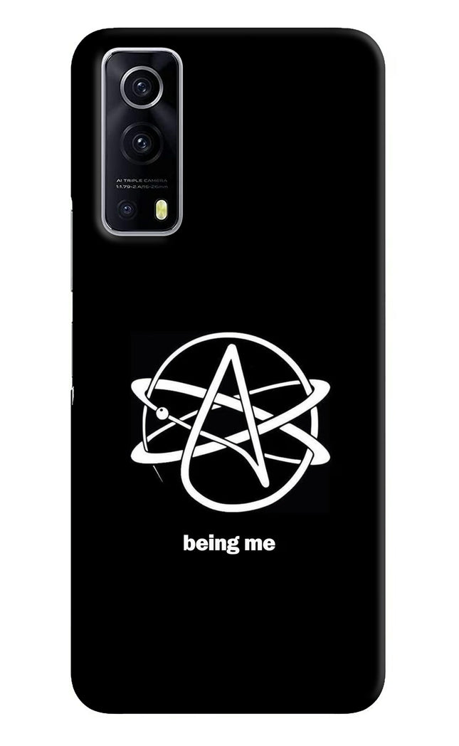 Atheist Symbol iQOO Z3 5G Hard Case Back Cover by Casekaro