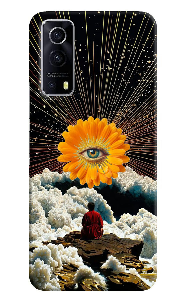 Cosmic Flower iQOO Z3 5G Hard Case Back Cover by Casekaro
