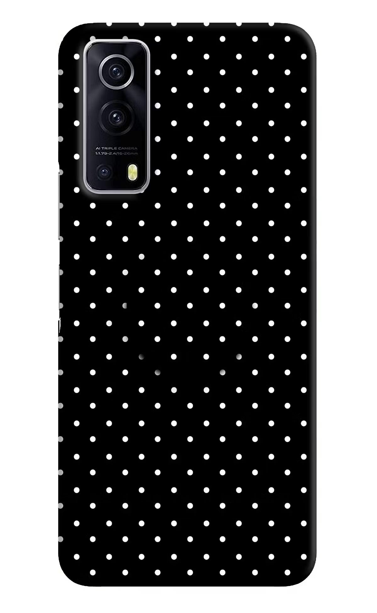 White Dots iQOO Z3 5G Pop Case by Casekaro