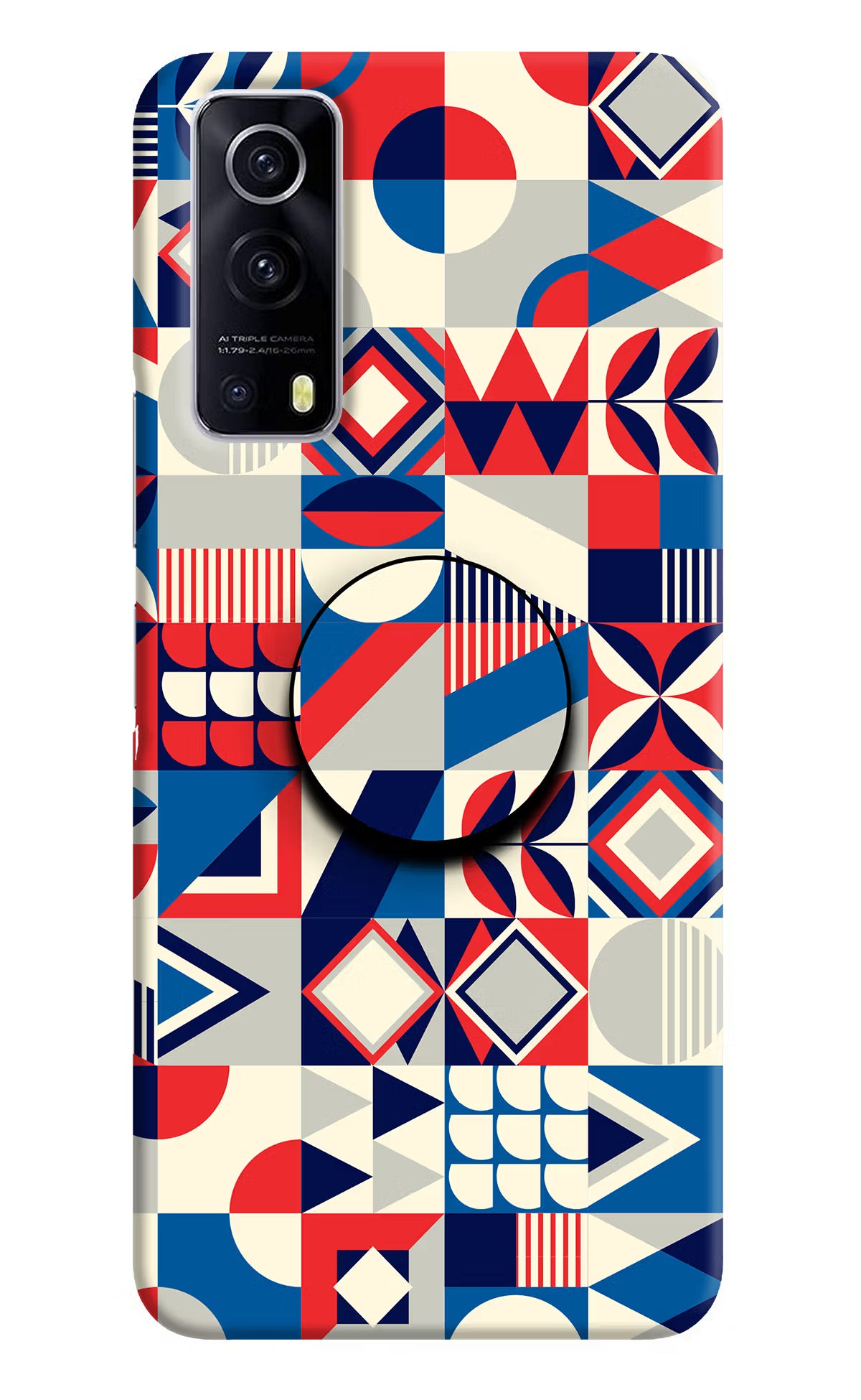 Colorful Pattern iQOO Z3 5G Pop Case by Casekaro