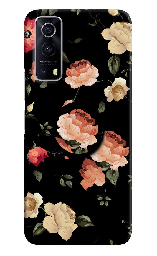 Flowers iQOO Z3 5G Pop Case by Casekaro