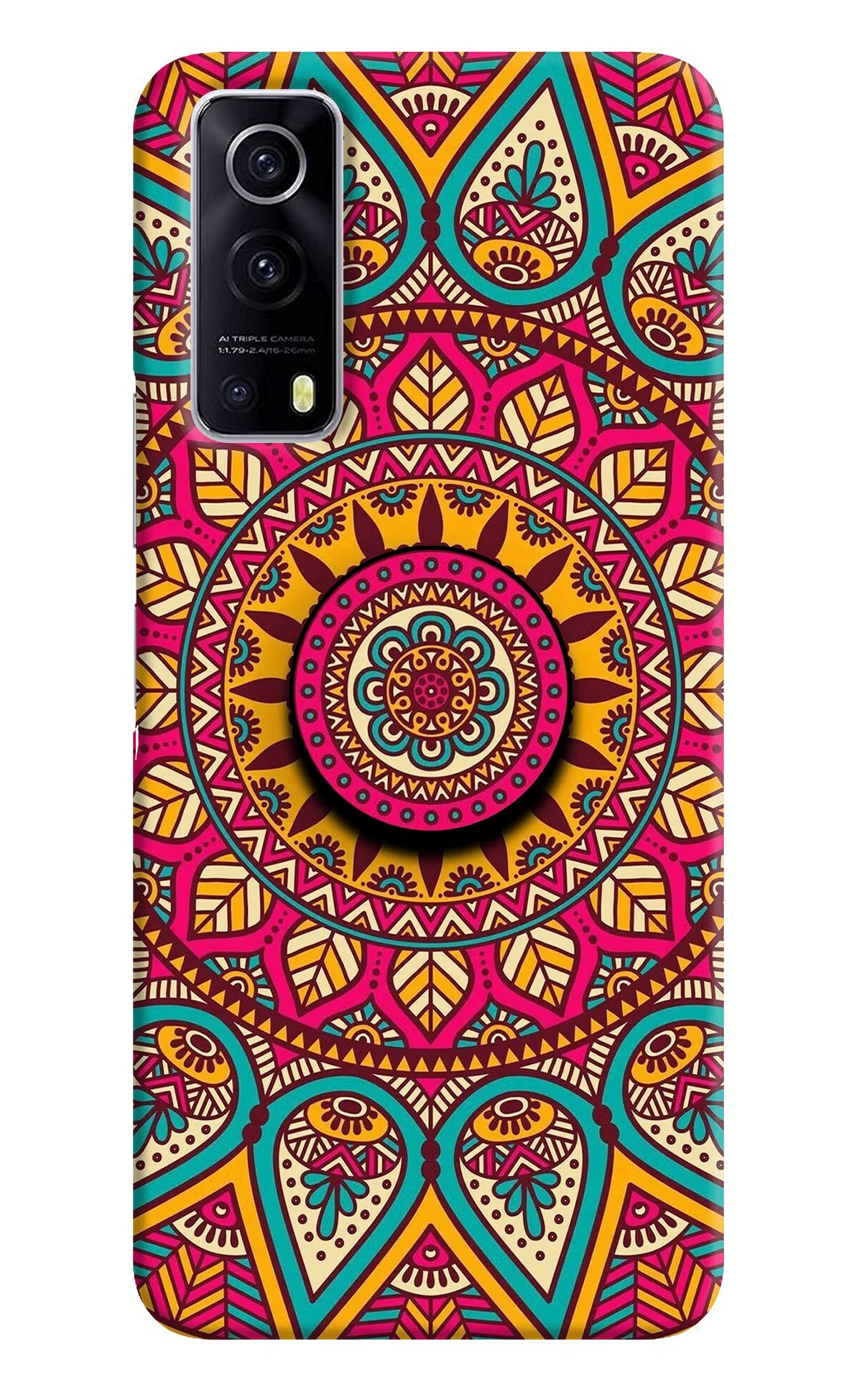 Mandala iQOO Z3 5G Pop Case by Casekaro