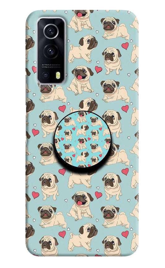 Pug Dog iQOO Z3 5G Pop Case by Casekaro