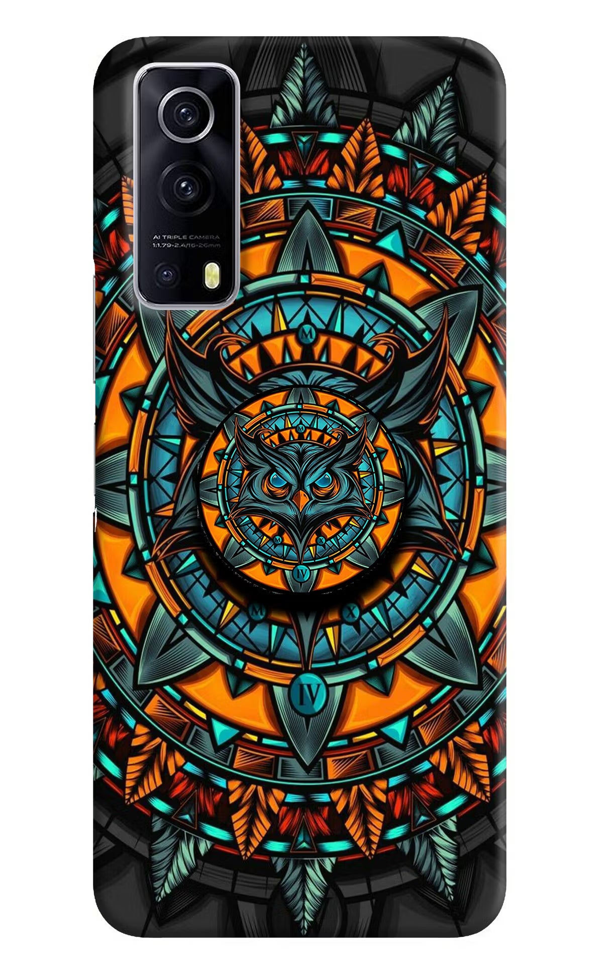 Angry Owl iQOO Z3 5G Pop Case by Casekaro