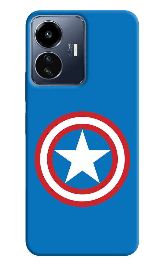 Captain America Logo IQOO Z6 Lite 5G Back Cover