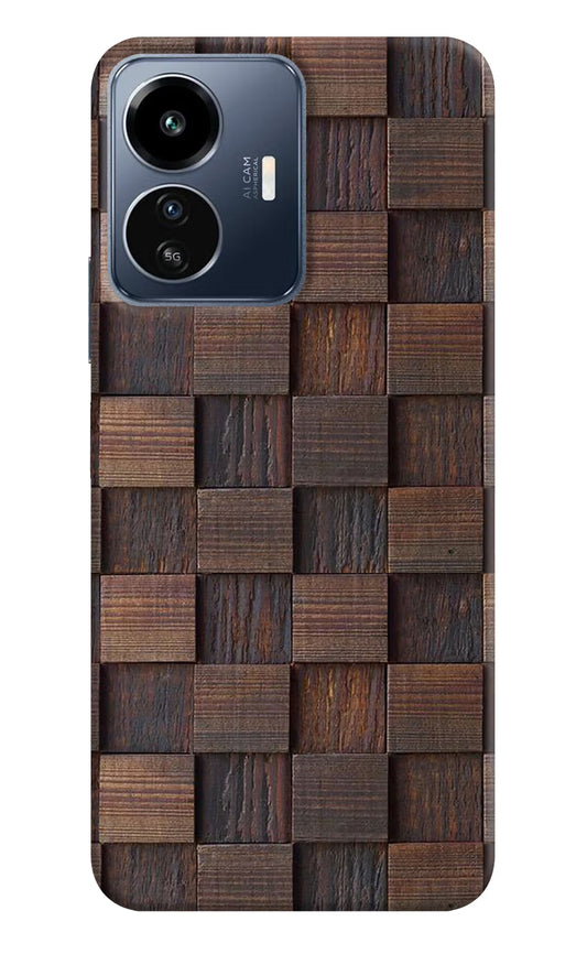 Wooden Cube Design IQOO Z6 Lite 5G Back Cover