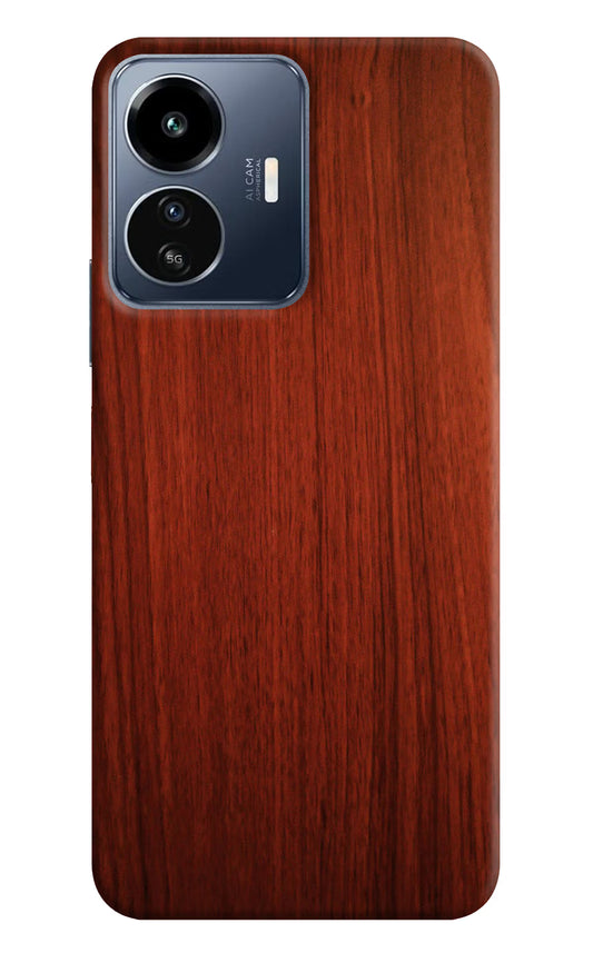 Wooden Plain Pattern IQOO Z6 Lite 5G Back Cover