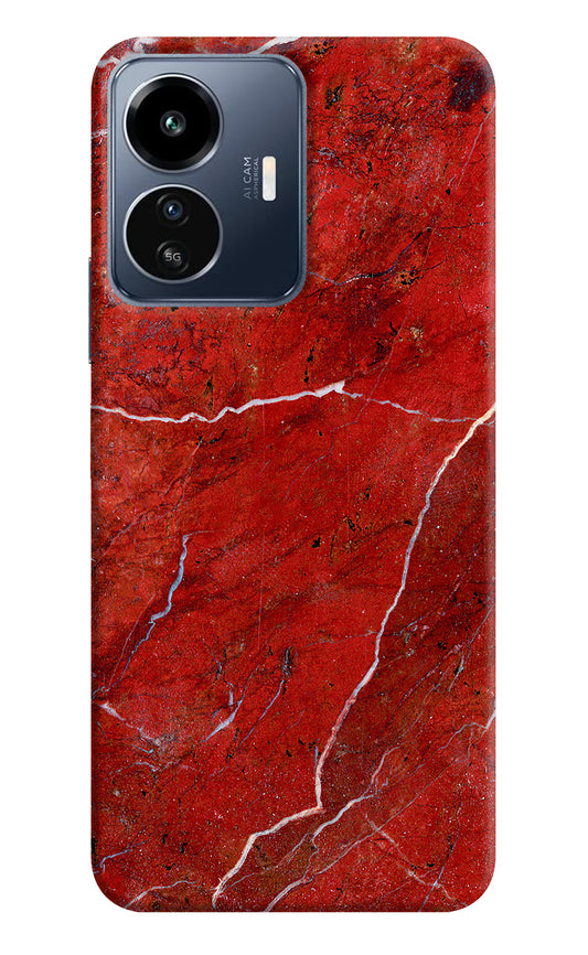 Red Marble Design IQOO Z6 Lite 5G Back Cover