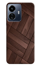 Wooden Texture Design IQOO Z6 Lite 5G Back Cover