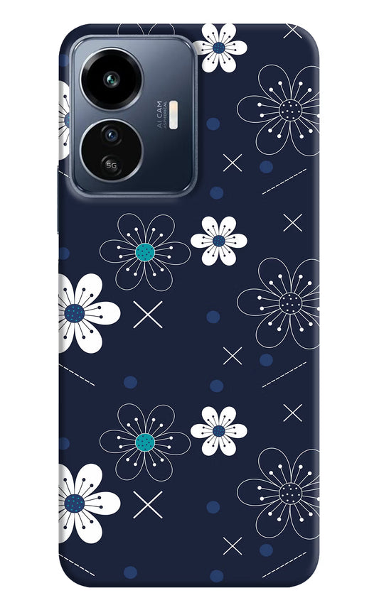 Flowers IQOO Z6 Lite 5G Back Cover