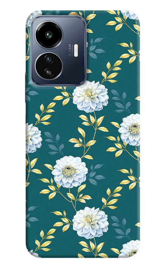 Flowers IQOO Z6 Lite 5G Back Cover