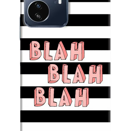 Blah Blah Blah IQOO Z6 Lite 5G Back Cover