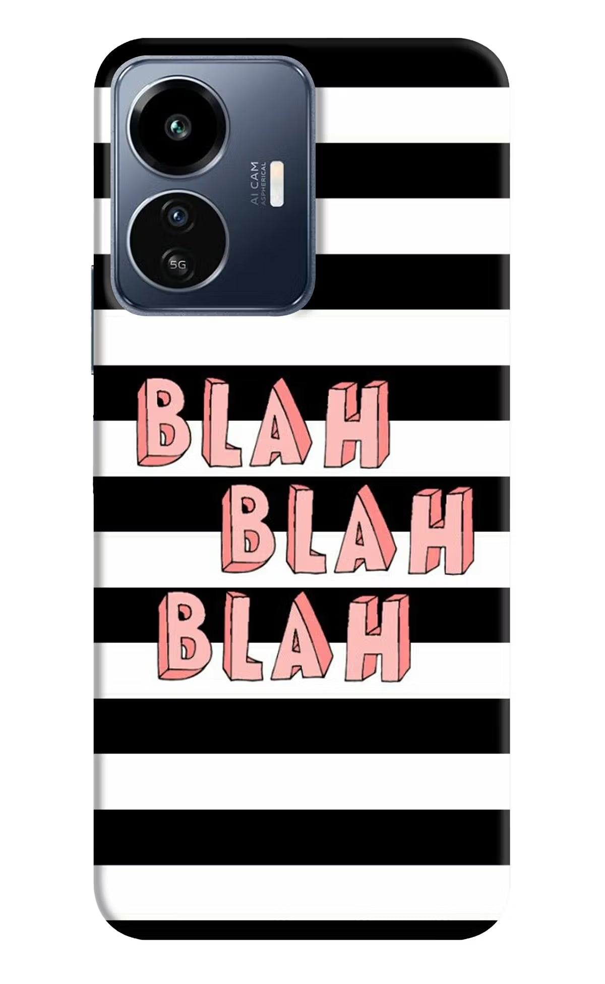 Blah Blah Blah IQOO Z6 Lite 5G Back Cover