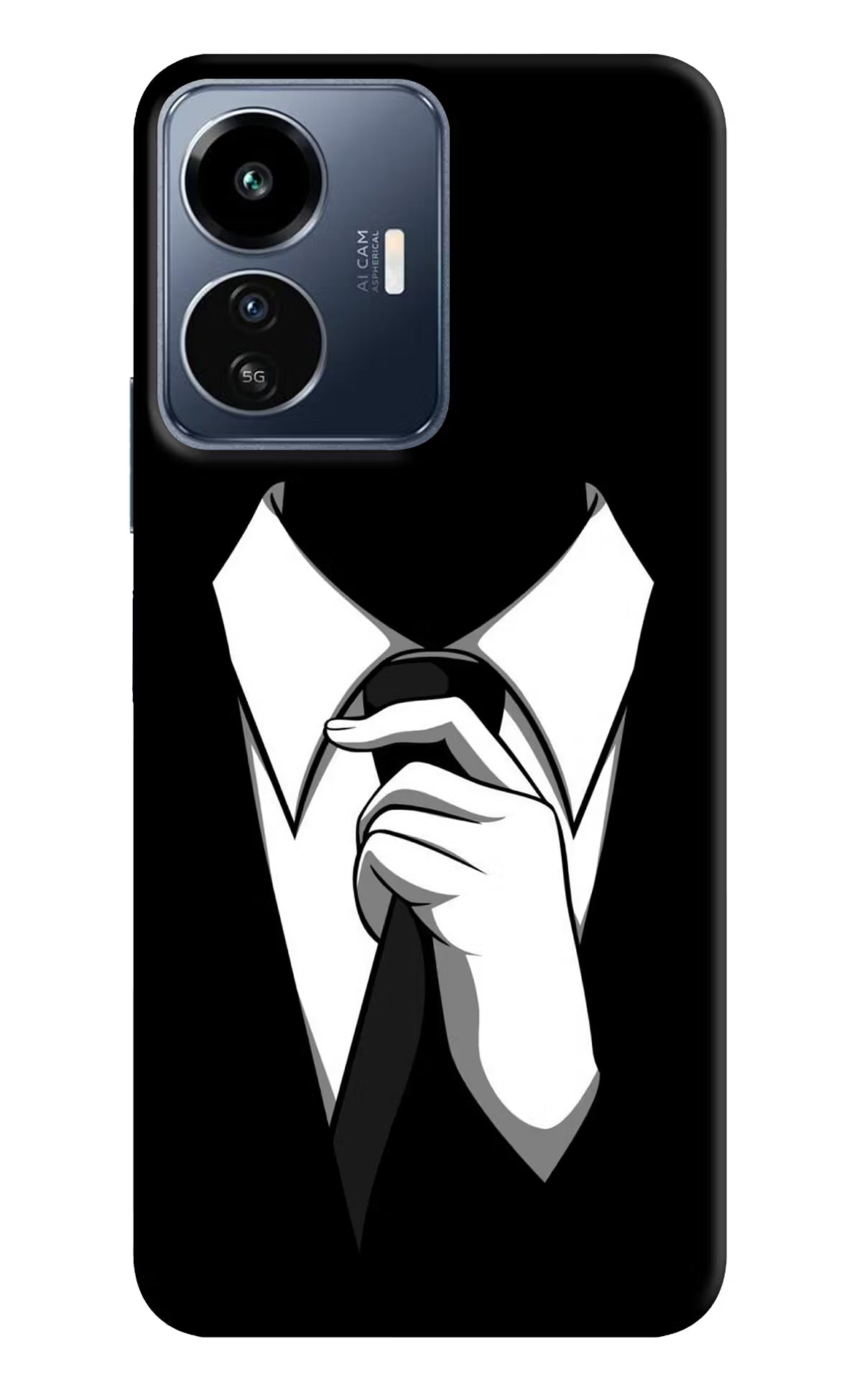 Black Tie IQOO Z6 Lite 5G Back Cover
