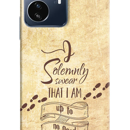 I Solemnly swear that i up to no good IQOO Z6 Lite 5G Back Cover