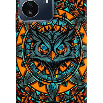 Angry Owl Art IQOO Z6 Lite 5G Back Cover