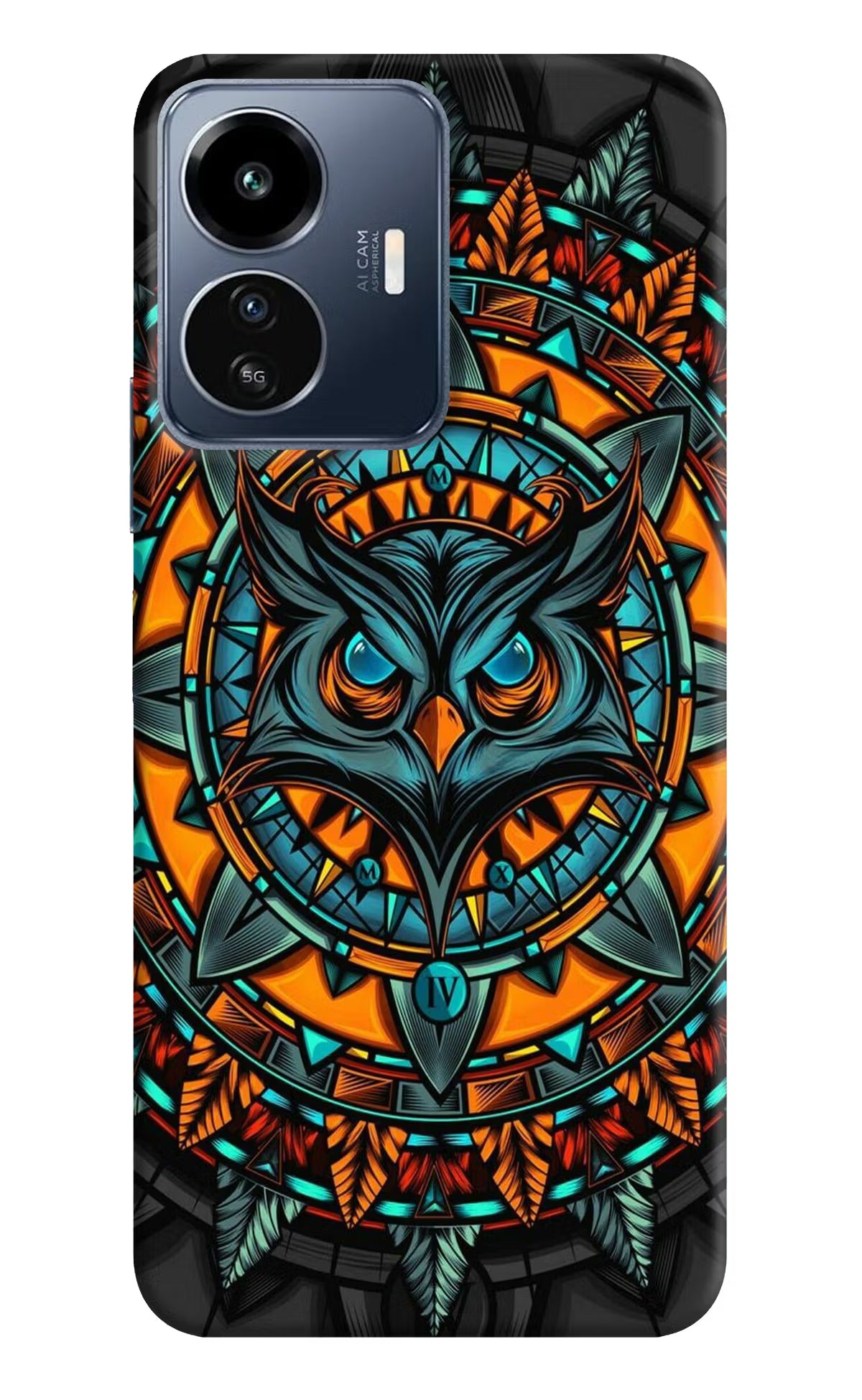 Angry Owl Art IQOO Z6 Lite 5G Back Cover