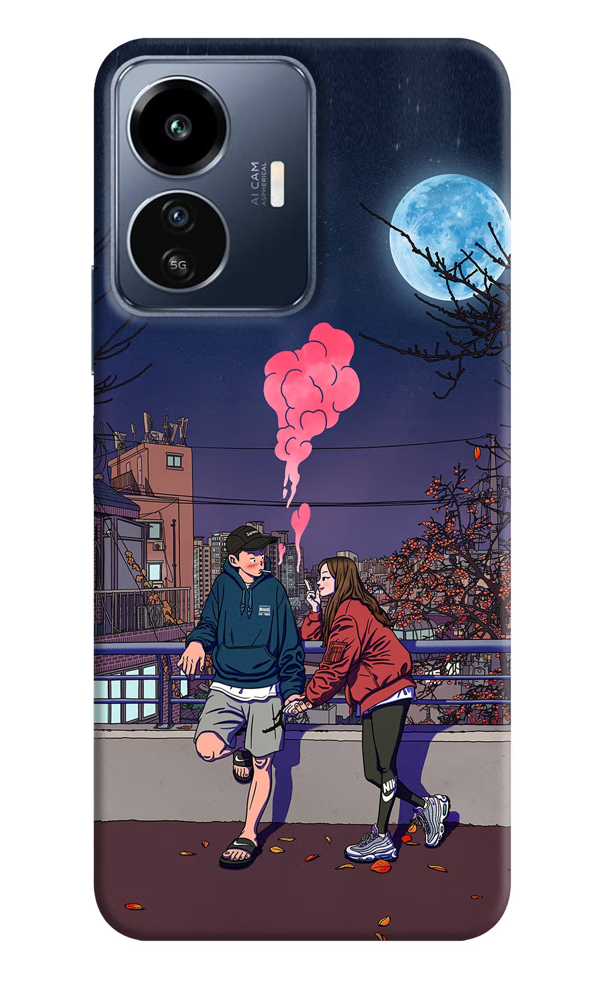 Chilling Couple IQOO Z6 Lite 5G Back Cover