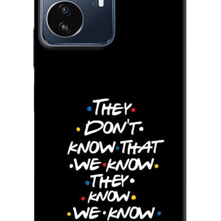 FRIENDS Dialogue IQOO Z6 Lite 5G Back Cover
