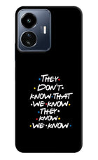 FRIENDS Dialogue IQOO Z6 Lite 5G Back Cover