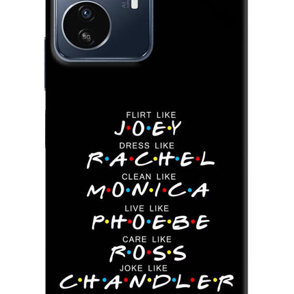 FRIENDS Character IQOO Z6 Lite 5G Back Cover