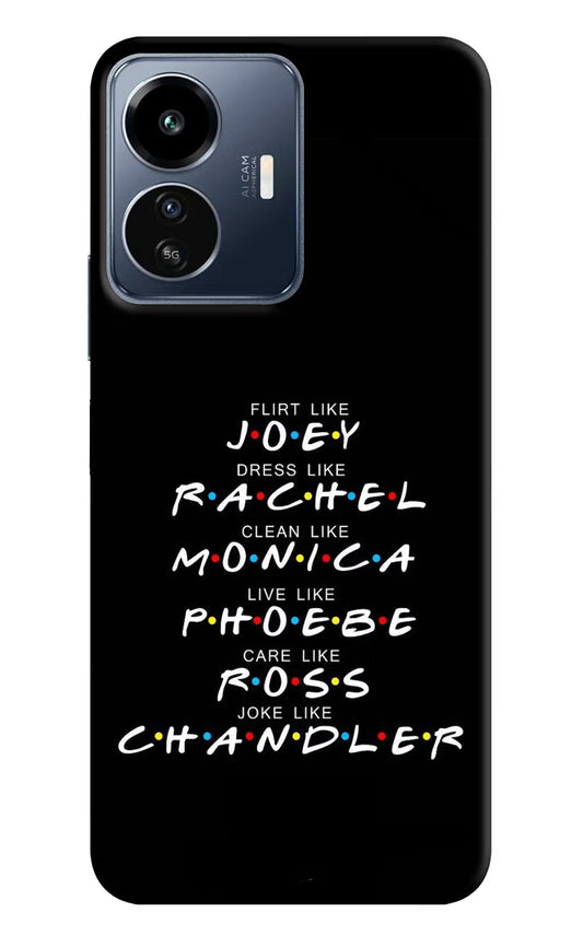 FRIENDS Character IQOO Z6 Lite 5G Back Cover