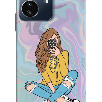 Selfie Girl IQOO Z6 Lite 5G Back Cover