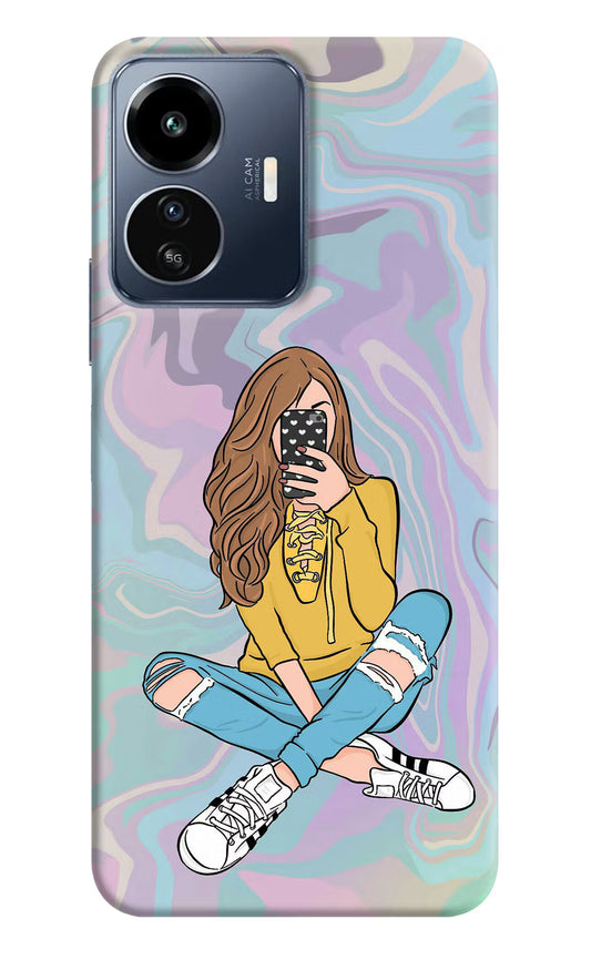 Selfie Girl IQOO Z6 Lite 5G Back Cover