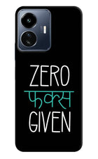 Zero Fucks Given IQOO Z6 Lite 5G Back Cover