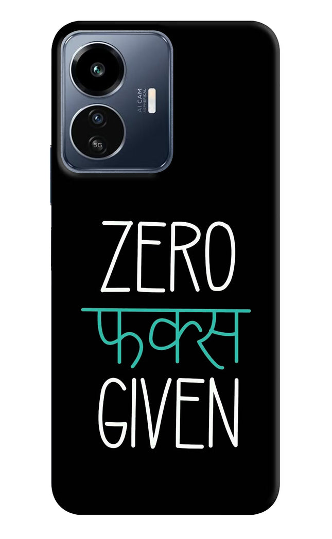 Zero Fucks Given IQOO Z6 Lite 5G Back Cover