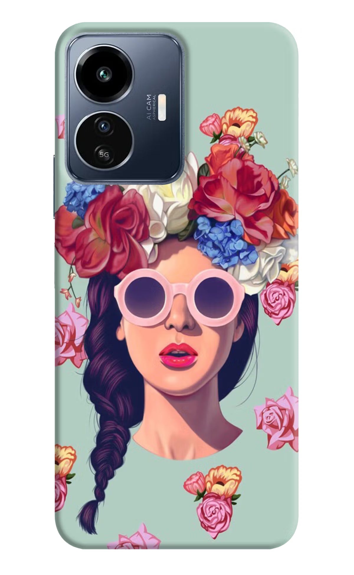 Pretty Girl IQOO Z6 Lite 5G Back Cover