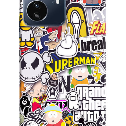 Sticker Bomb IQOO Z6 Lite 5G Back Cover
