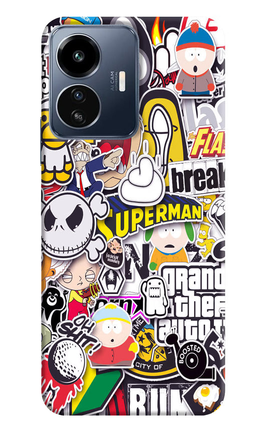 Sticker Bomb IQOO Z6 Lite 5G Back Cover