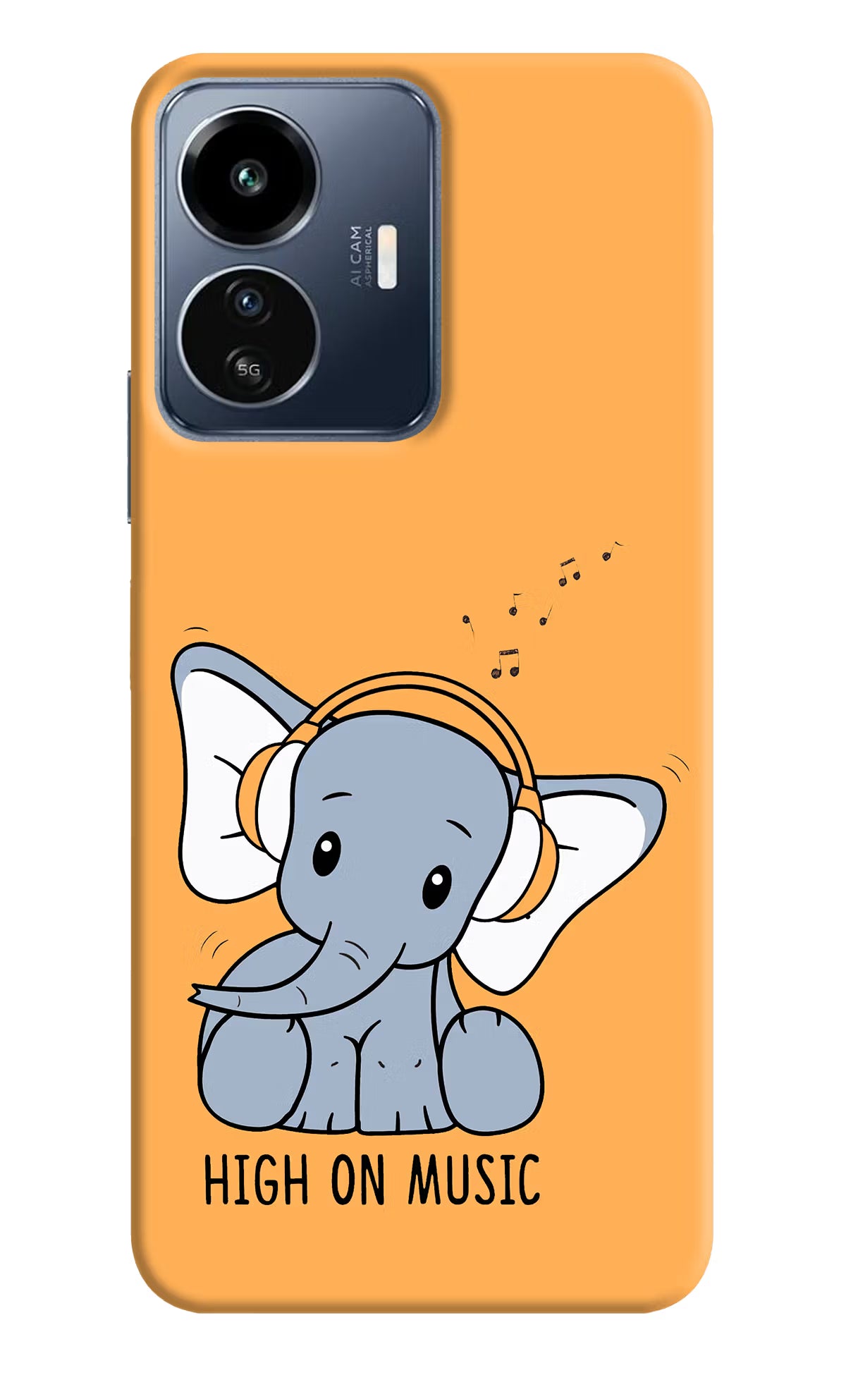 High On Music IQOO Z6 Lite 5G Back Cover