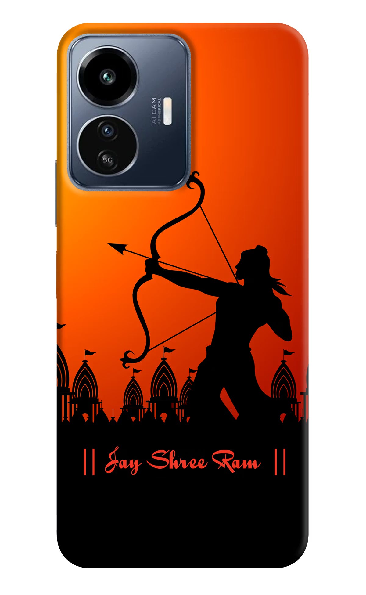 Lord Ram - 4 IQOO Z6 Lite 5G Back Cover