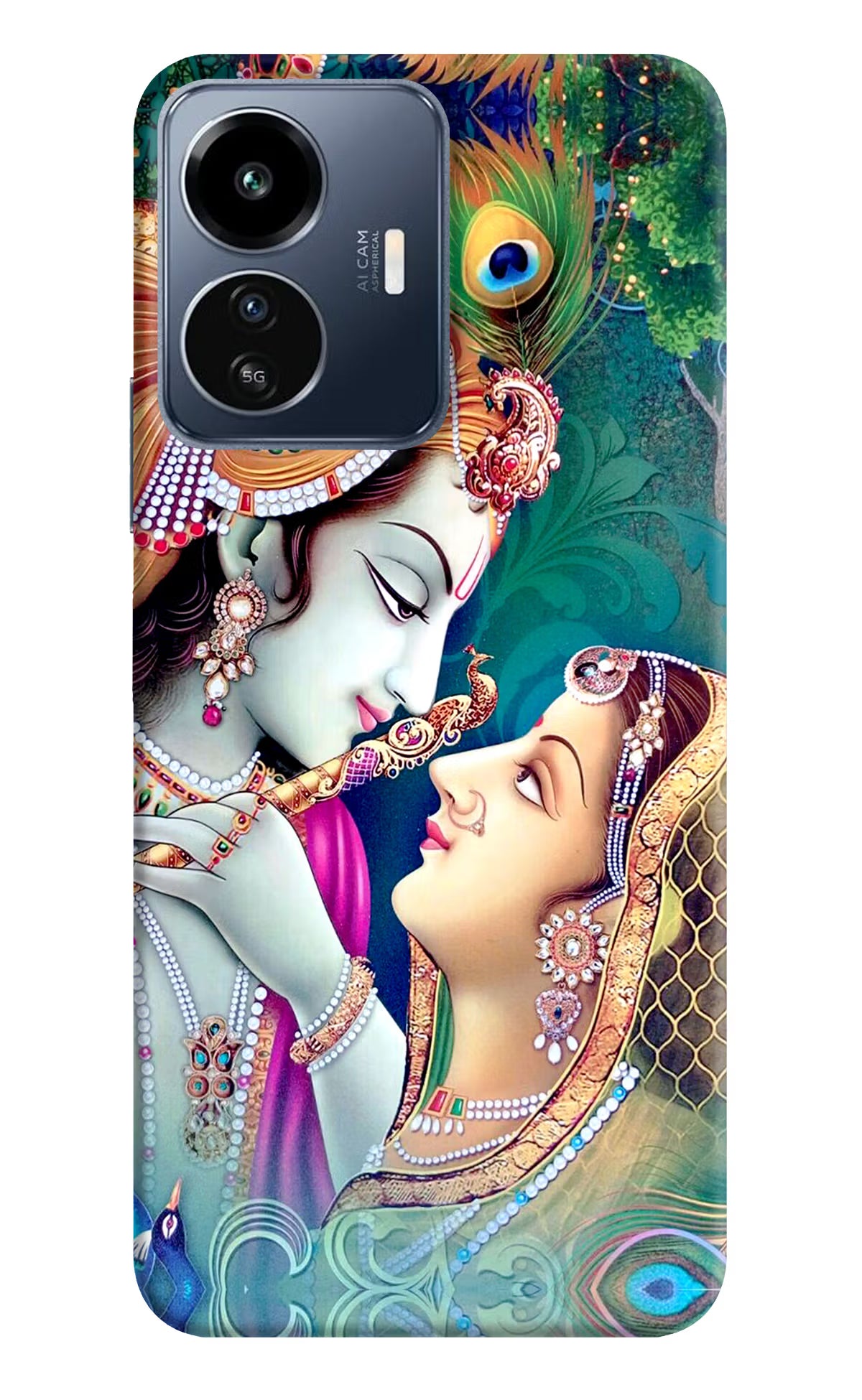 Lord Radha Krishna IQOO Z6 Lite 5G Back Cover