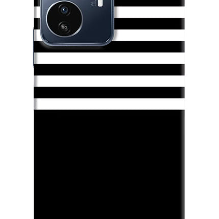 Black and White Print IQOO Z6 Lite 5G Back Cover