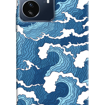 Blue Waves IQOO Z6 Lite 5G Back Cover