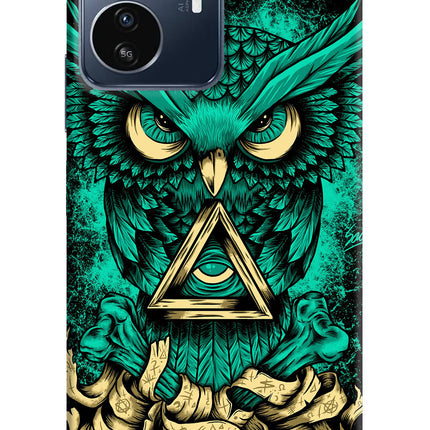Green Owl IQOO Z6 Lite 5G Back Cover