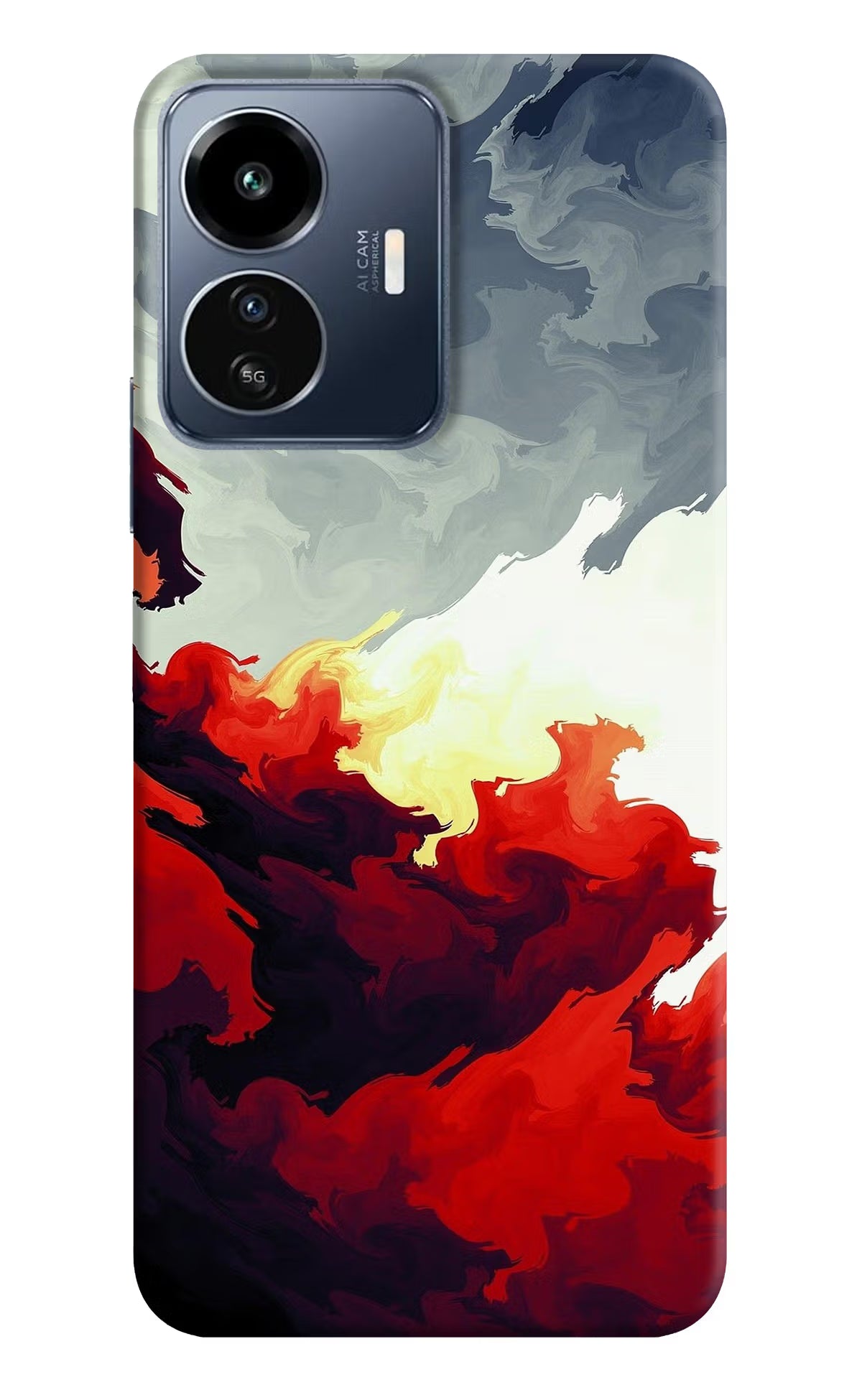 Fire Cloud IQOO Z6 Lite 5G Back Cover