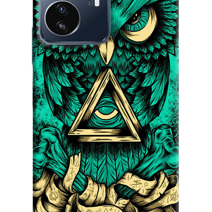Green Owl IQOO Z6 Lite 5G Back Cover