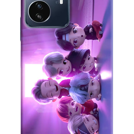BTS Chibi IQOO Z6 Lite 5G Back Cover