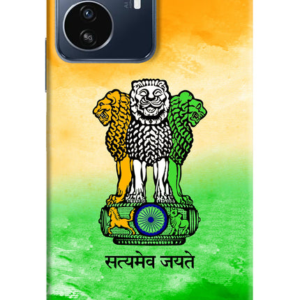 Satyamev Jayate Flag IQOO Z6 Lite 5G Back Cover