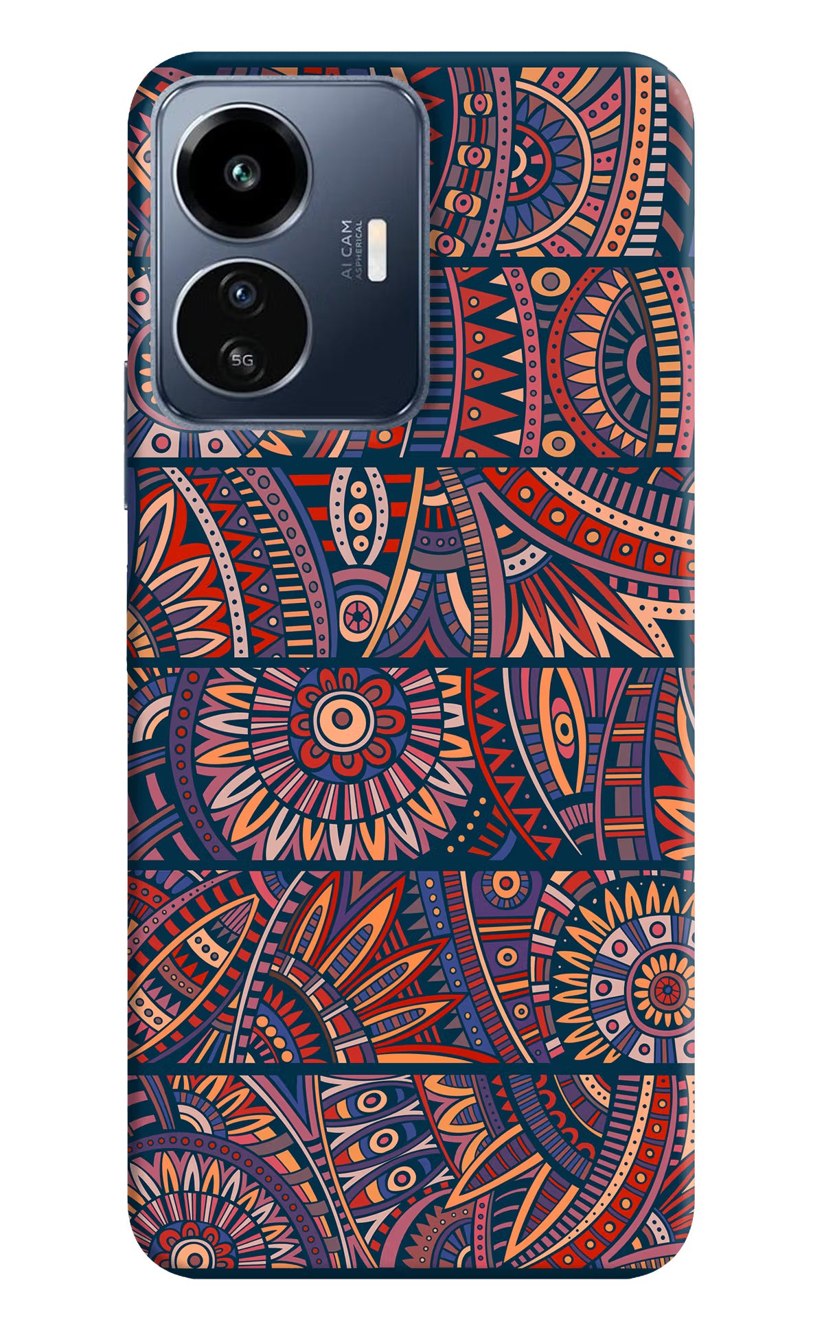 African Culture Design IQOO Z6 Lite 5G Back Cover