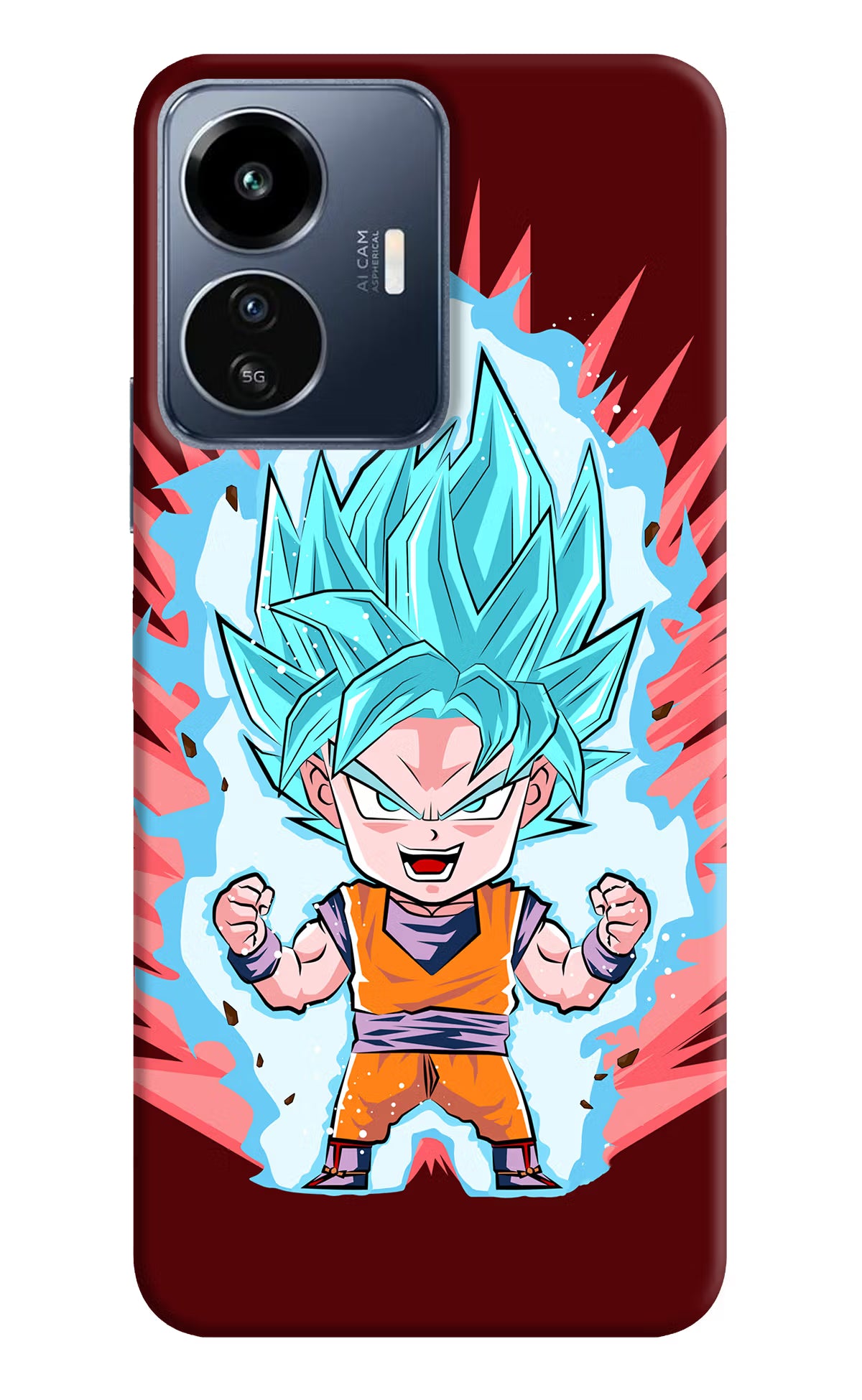 Goku Little IQOO Z6 Lite 5G Back Cover