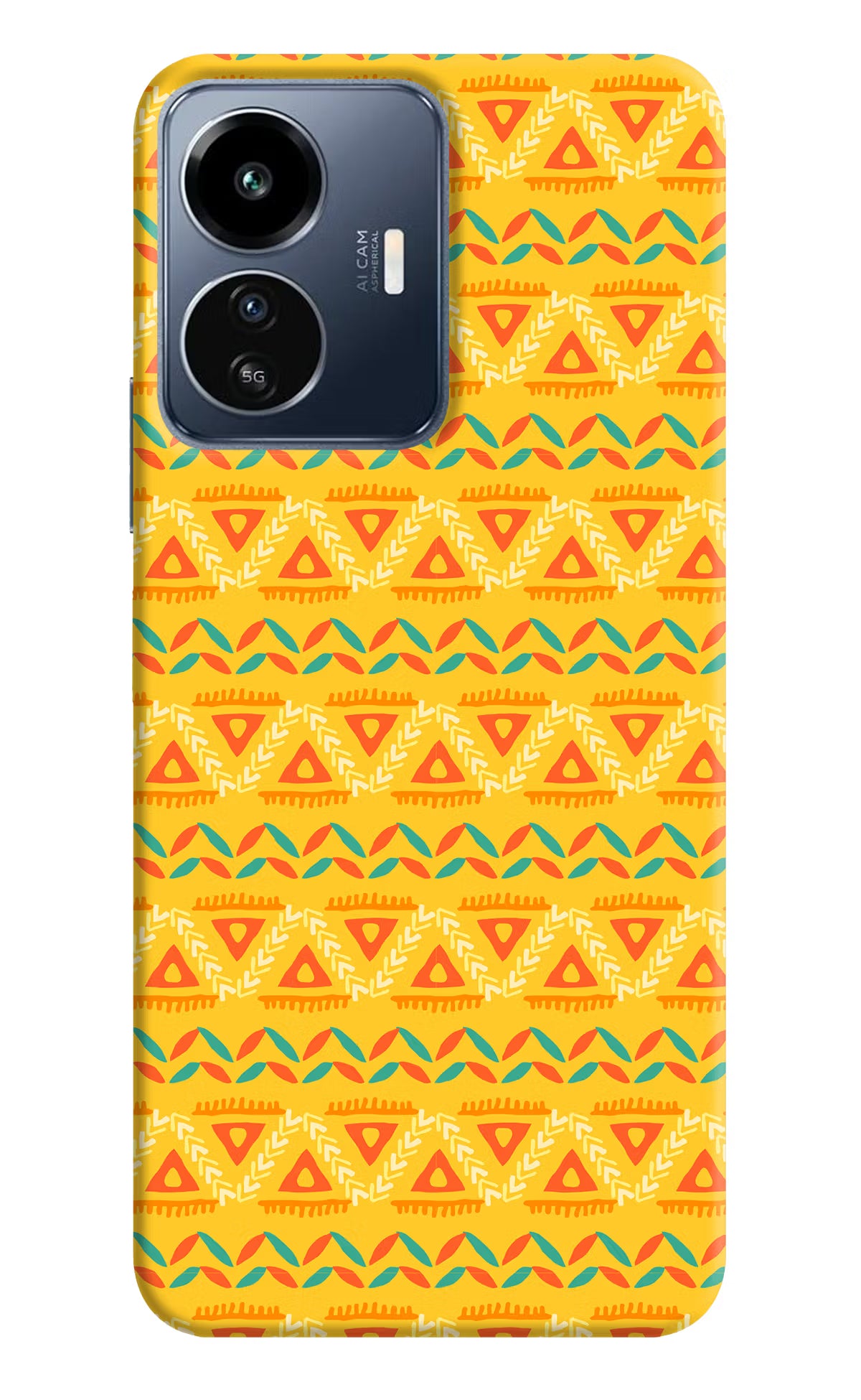 Tribal Pattern IQOO Z6 Lite 5G Back Cover